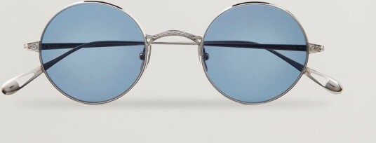 Garrett Leight GLCO X Ozzy Sunglasses Platinum