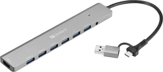 Sandberg USB A Hub 7 Port 136 66