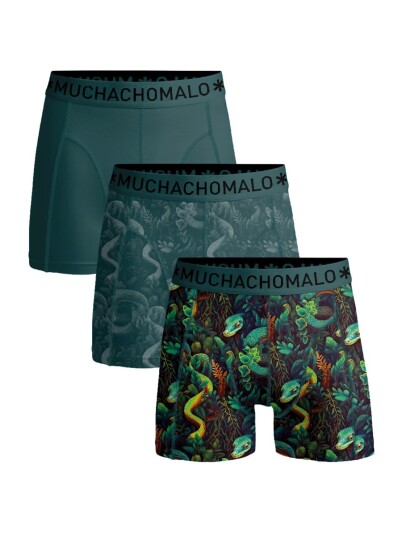 Muchachomalo 1010 Snakey 3pk Print/print/solid XX-Large