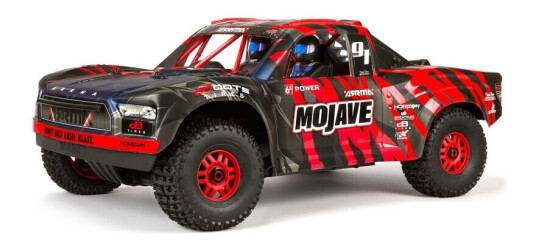 ARRMA Mojave 6S 4WD Desert Truck RTR Rød/Sort