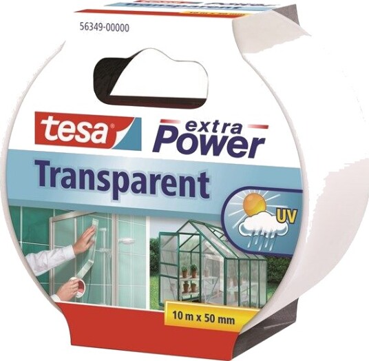 tesa Duct Tape extra Power 10m x 50mm Transparent tesa Duct Tape extra Power 10m x 50mm Transparent