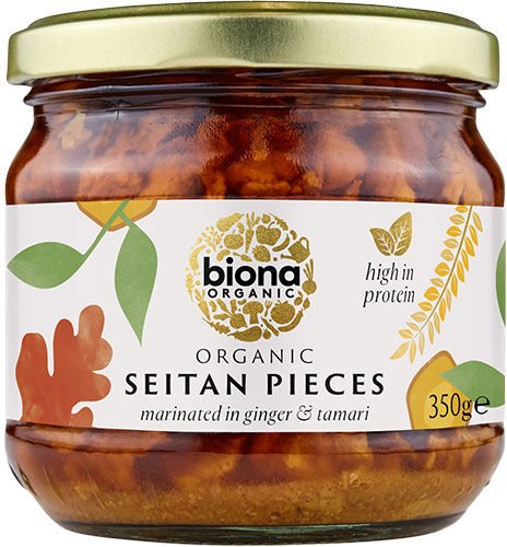 Biona Seitan Med Soyasaus Og Ingefær Øko - 350 g