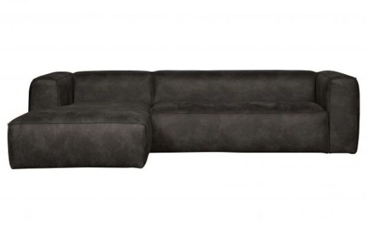 WOOOD - Bean Sofa m/venstrevendt sjeselong - Sort WOOOD - Bean Sofa m/venstrevendt sjeselong - Sort