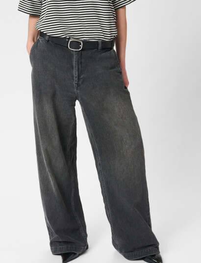 My Essential Wardrobe Malomw 143 Wide Y - Grey - 38