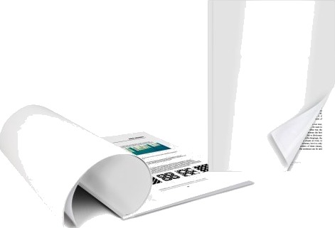 Peleman Indbindingsomslag A4p Blødt 1 15 Ark Hvid Soft Touch