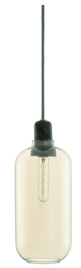 Normann Copenhagen Amp Taklampe Stor Gull/Grønn Normann Copenhagen Amp Taklampe Stor Gull/Grønn