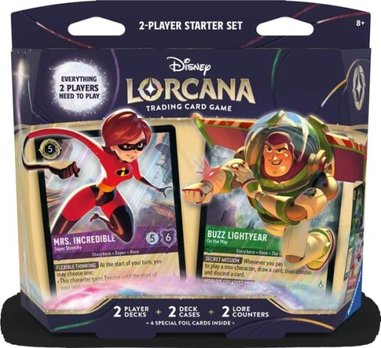 Disney Lorcana Wilds Unknown 2 Player Set 12 startsett