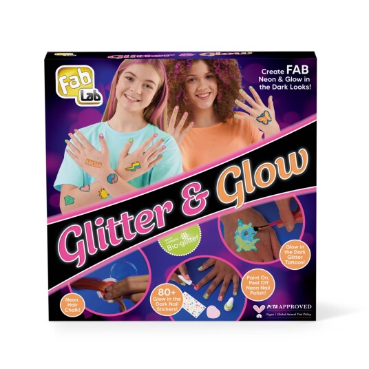 FAB LAB Glitter &  Glow Party Sett