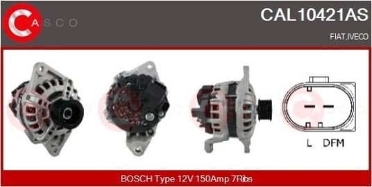 CASCO CAL10421AS Dynamo CASCO CAL10421AS Dynamo