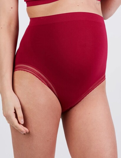 Cache Coeur Maternity Brief Milk Red S Cache Coeur Maternity Brief Milk Red S