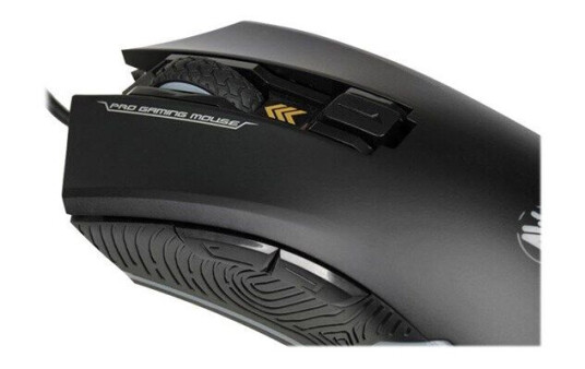 iBOX Aurora A-3 - mouse - USB - black - Mus - Optisk - 6 - Svart