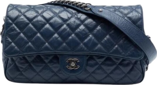 Chanel Vintage Dame Pre owned Blå ONE SIZE,