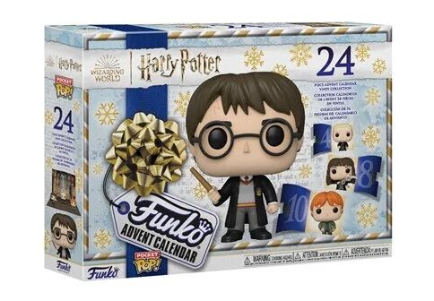 Funko Harry Potter Adventskalender med 24 Pocket Pop! Figurer