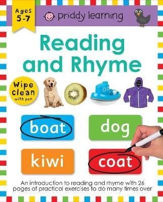 Reading And Rhyme Av Roger Priddy Reading And Rhyme Av Roger Priddy