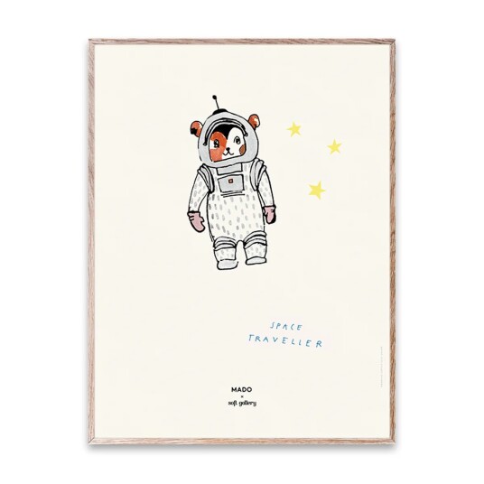 Paper Collective Space Traveller plakat 30 x 40 cm Paper Collective Space Traveller plakat 30 x 40 cm