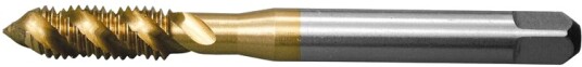 Spiralpipe M12x1,75 mm HSS-TIN 45° DIN 376