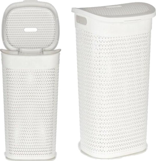 Bigbuy Home Tøykurv Til Vask 60L Plast 60 L 44 X 57 X 34,5 Cm