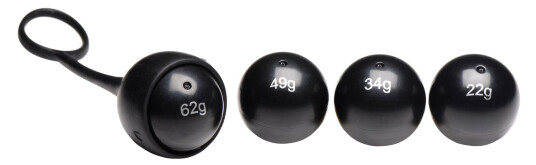 Master Series Cock Dangler Penisstropp med Vektlodd     - Svart