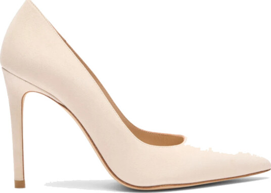 Stuart Weitzman Dame Sko Beige 39 1/2 EU,