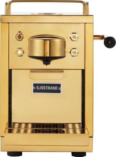 Sjöstrand 1,2L Messing Espresso Kaffemaskin i Rustfritt Stål Sjöstrand 1,2L Messing Espresso Kaffemaskin i Rustfritt Stål