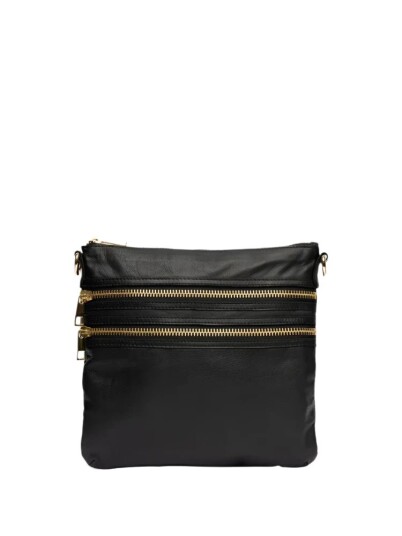 Re:Designed est 2003 Emilia Big skulderveske i skinn Black