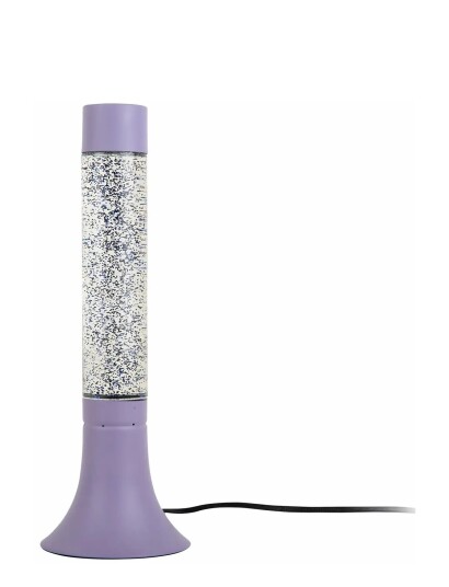 Leitmotiv Table Lamp Astro Glitter Purple H37.5Cm