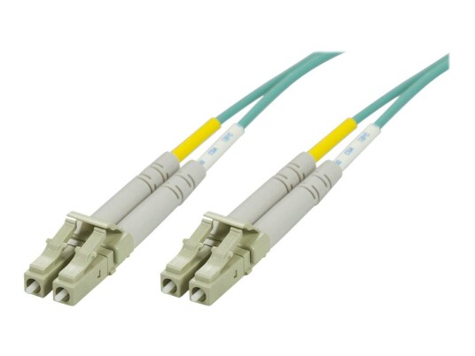Deltaco 20 m Fiberoptisk Nettverkskabel LC Multi-modus OM4
