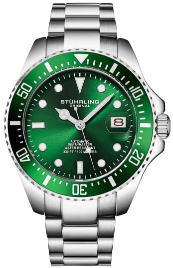 Stührling Original Herreklokke 4048.2 Aquadiver Depthmaster Stührling Original Herreklokke 4048.2 Aquadiver Depthmaster