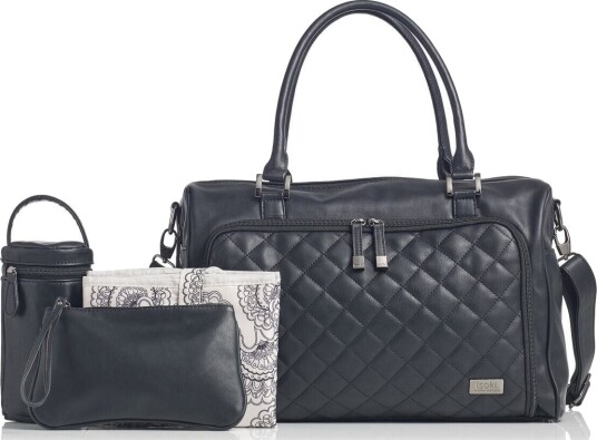 Isoki Stelleveske Double ZipToorak Black Quilted Isoki Stelleveske Double ZipToorak Black Quilted