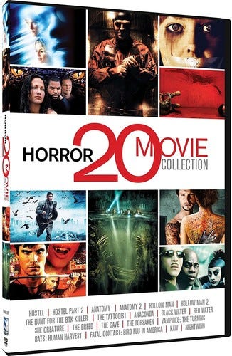 Horror 20 Movie Collection 5 Dvd 9 DVD