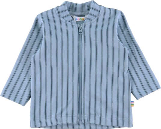 Joha Cardigan Blå m. Striper Joha 60 Cardigan