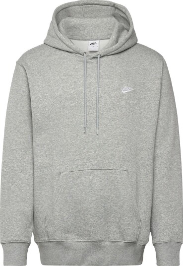 Nike M Nk Club Bb Po Hoodie DK GREY HEATHER/LT SMOKE GREY/ 3XL Nike M Nk Club Bb Po Hoodie DK GREY HEATHER/LT SMOKE GREY/ 3XL