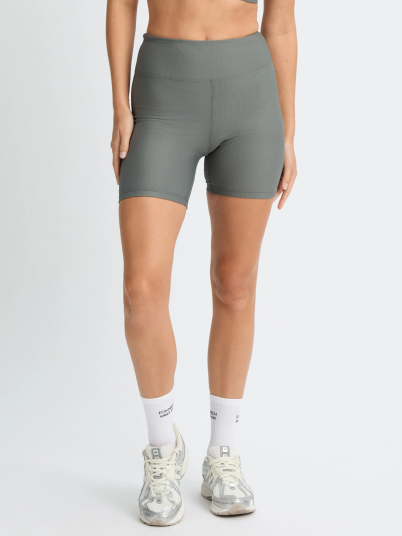 Röhnisch Ribbed R Bike High Waist Tights Grå XXXL