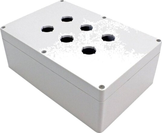 Hammond Electronics 1554Mpb6a Universalskap 240 X 160 X 90 Polykarbonat Grå 1 Stk