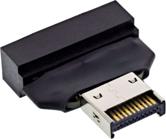 Inline 33446T Usb Type E Key A 20 Pin Usb 3.0 Header 19 Pin Svart Inline 33446T Usb Type E Key A 20 Pin Usb 3.0 Header 19 Pin Svart