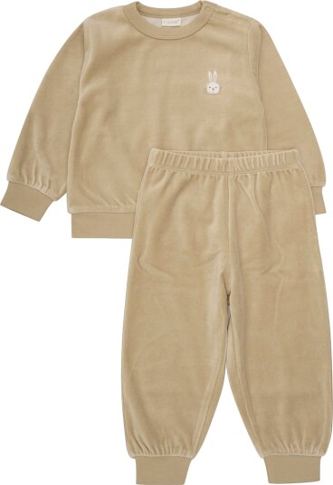Blå   2 delt Sett i Velour Sesame   98