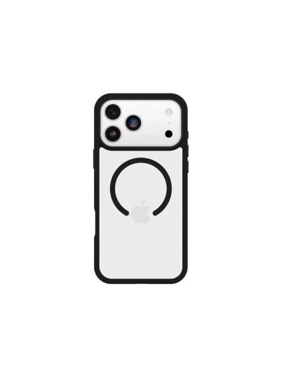 OtterBox React MagSafe Apple iPhone 17 Pro Max Black Crystal - clear/black