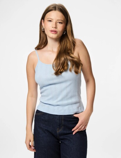 Pieces Pcmarie Singlet Poin Top Jrs Noos Bc Blue S