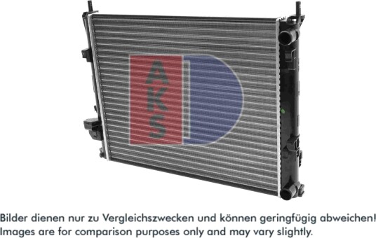 AKS DASIS 180048N Radiator motorkjøling