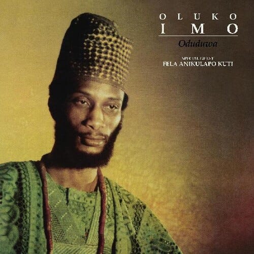 Oluko Imo Oduduwa / Were Oju Le the Eyes Are Getting Red LP/Vinyl