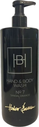 Halvor Bakke Hand & Body Wash No 7   Sandel Orange Sort