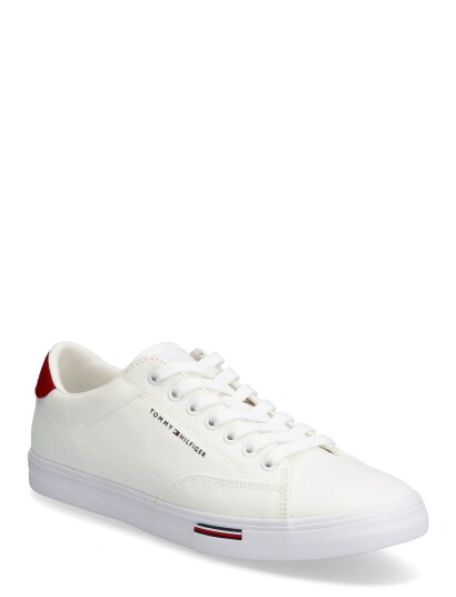 Tommy Hilfiger Vulc Core Rwb Long Lace Cvs White 43 Tommy Hilfiger Vulc Core Rwb Long Lace Cvs White 43