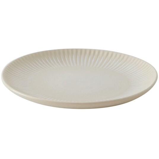 Tell Me More Granada tallerken Ø22 cm Cremevit beige