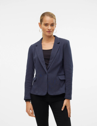 Vero Moda Vmjulia Ls Blazer Jrs Noos - Navy - 36 Vero Moda Vmjulia Ls Blazer Jrs Noos - Navy - 36