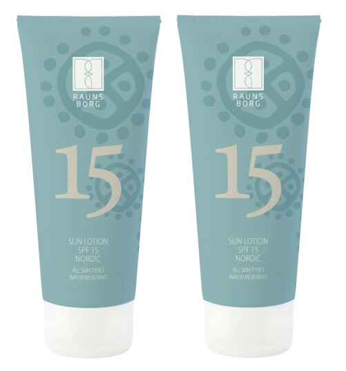 Raunsborg 2 x Sun Lotion SPF 15 200 ml Raunsborg 2 x Sun Lotion SPF 15 200 ml