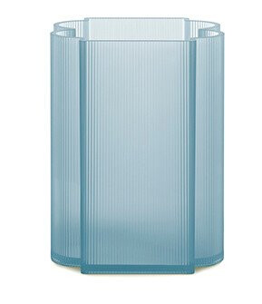 Kartell Okra Vase Low Blue Lampemesteren Kartell Okra Vase Low Blue Lampemesteren