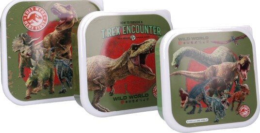 Jurassic World Lunsjsett Fresh Bites Grønn