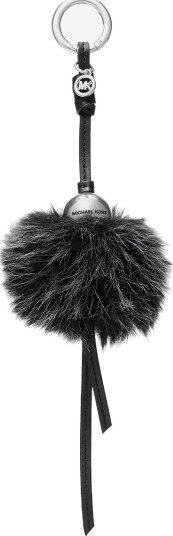 Michael Kors Faux Fur Bead Charm - BLACK MULTI - One Size