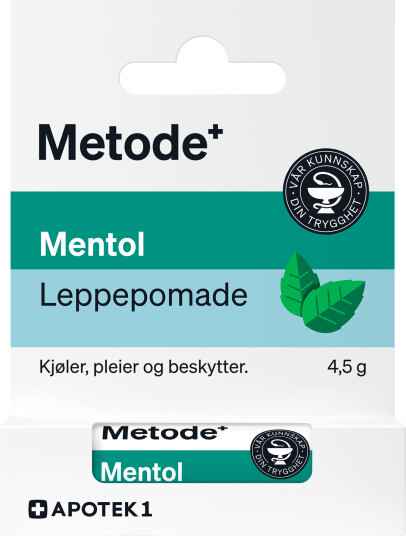 Metode mentol leppepomade 4,5 g