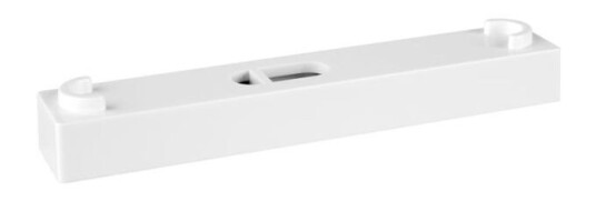 Faluplast 16410 Avstandskloss 10 x 90 mm for dobbeltklemme hvit Installasjon Faluplast 16410 Avstandskloss 10 x 90 mm for dobbeltklemme hvit Installasjon
